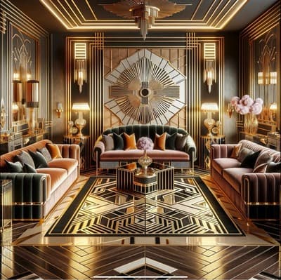 Art Deco (3D Perspective)