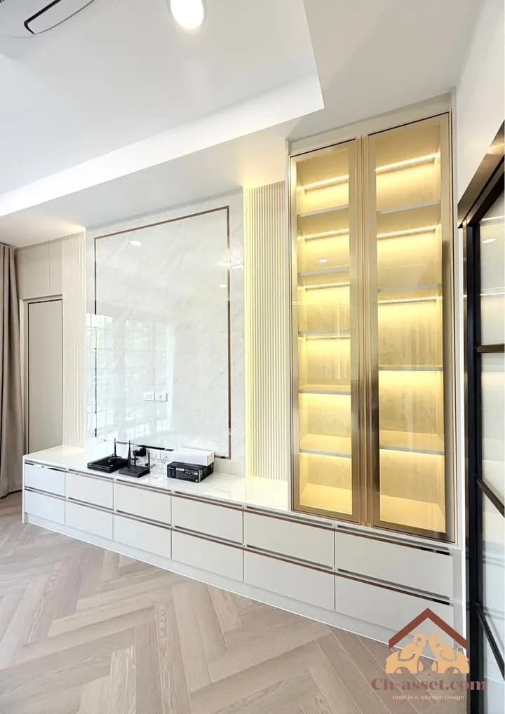 ผลงานบิ้วอิน หมู่บ้านชลลดา บางบัวทอง โดย CH Asset รูปที่ 4