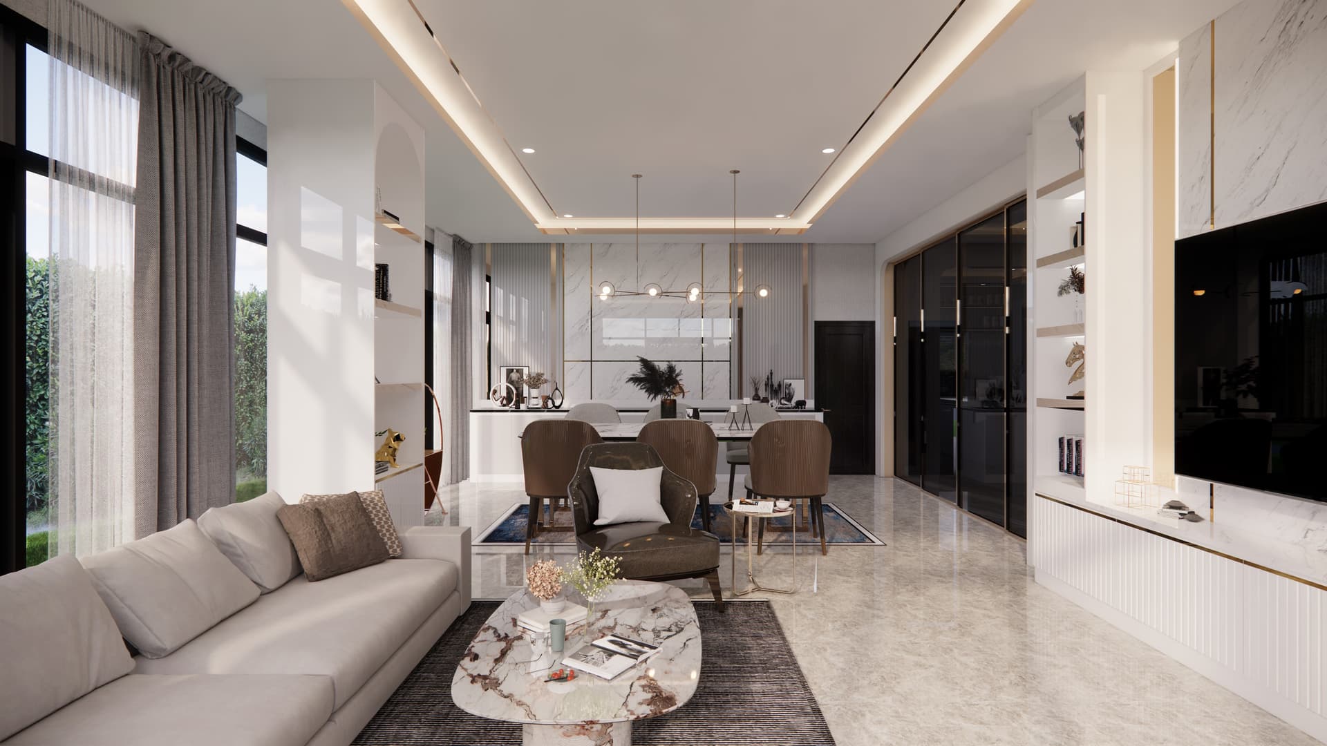 แบบ 3D บิ้วอิน เพอร์เฟค มาสเตอร์พีซ รามคำแหง โดย CH Asset รูปที่ 2