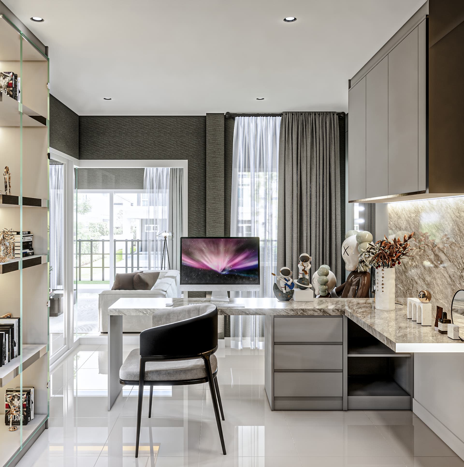 แบบ 3D บิ้วอิน คาซ่าวิลล์ วัชรพล-เพิ่มสิน โดย CH Asset รูปที่ 6