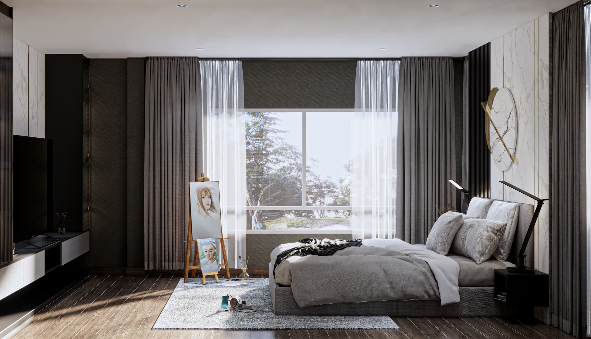 แบบ 3D บิ้วอิน คาซ่าวิลล์ วัชรพล-เพิ่มสิน โดย CH Asset รูปที่ 11