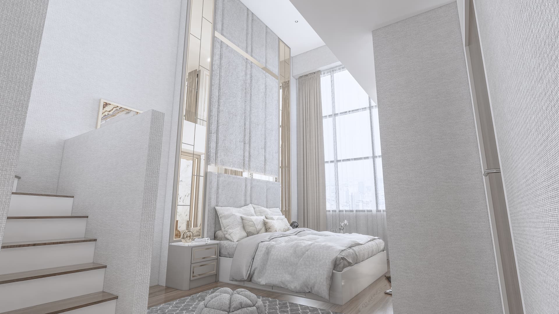 แบบ 3D บิ้วอิน ไนท์บริดจ์ ไพร์ม สาทร โดย CH Asset รูปที่ 6