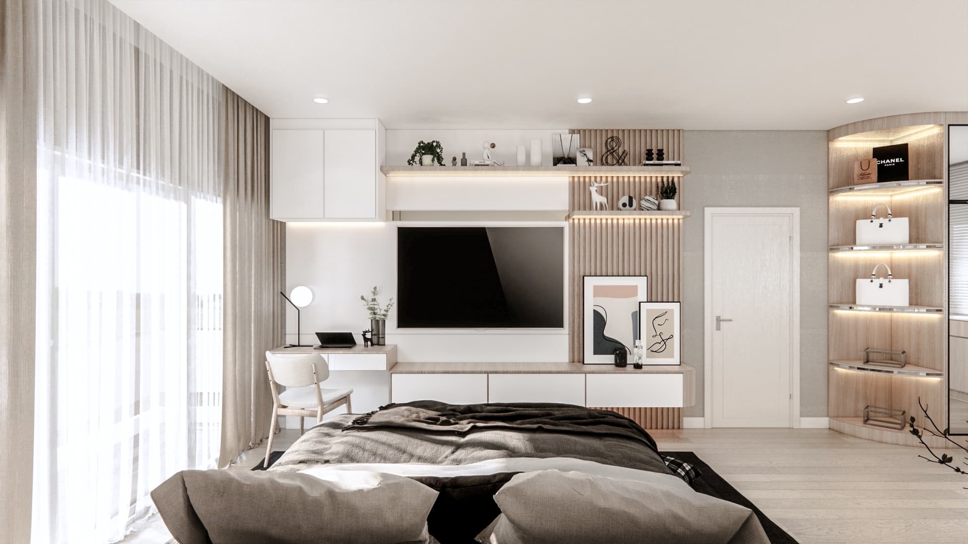 แบบ 3D บิ้วอิน คาซ่า พรีเมี่ยม ท่าข้าม-พระราม 2 โดย CH Asset รูปที่ 11