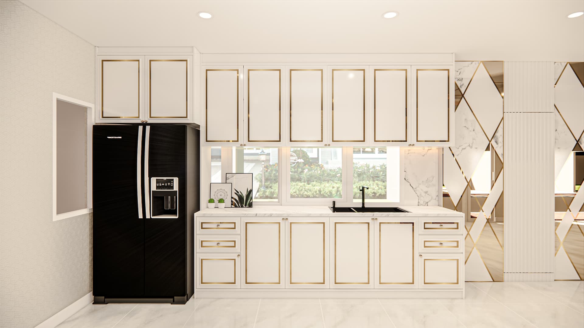 แบบ 3D บิ้วอิน บ้านสร้างเอง จรัญ 71 โดย CH Asset รูปที่ 4