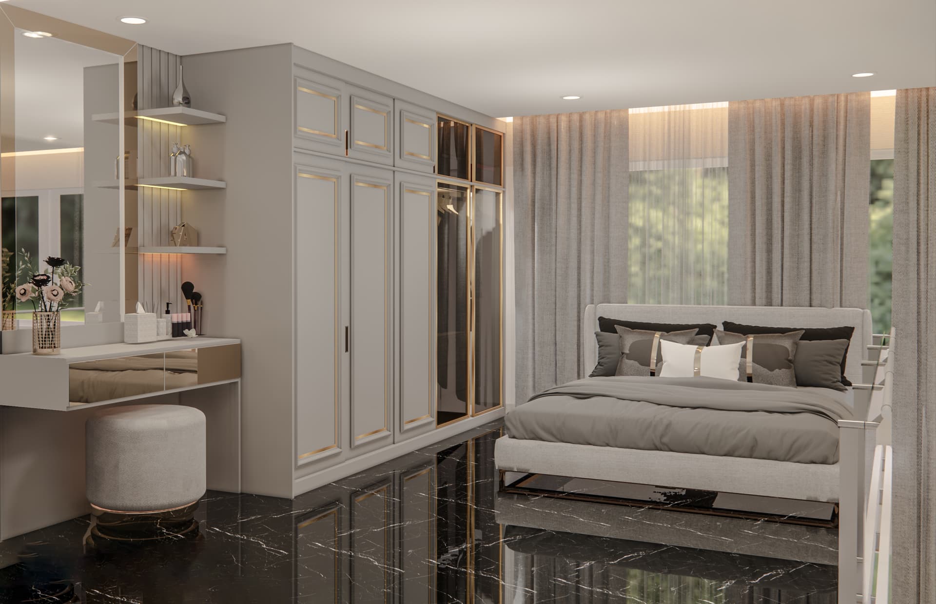แบบ 3D บิ้วอิน บ้านสร้างเอง จรัญ 71 โดย CH Asset รูปที่ 21