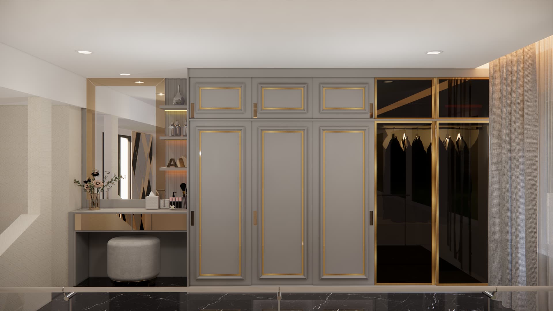 แบบ 3D บิ้วอิน บ้านสร้างเอง จรัญ 71 โดย CH Asset รูปที่ 22