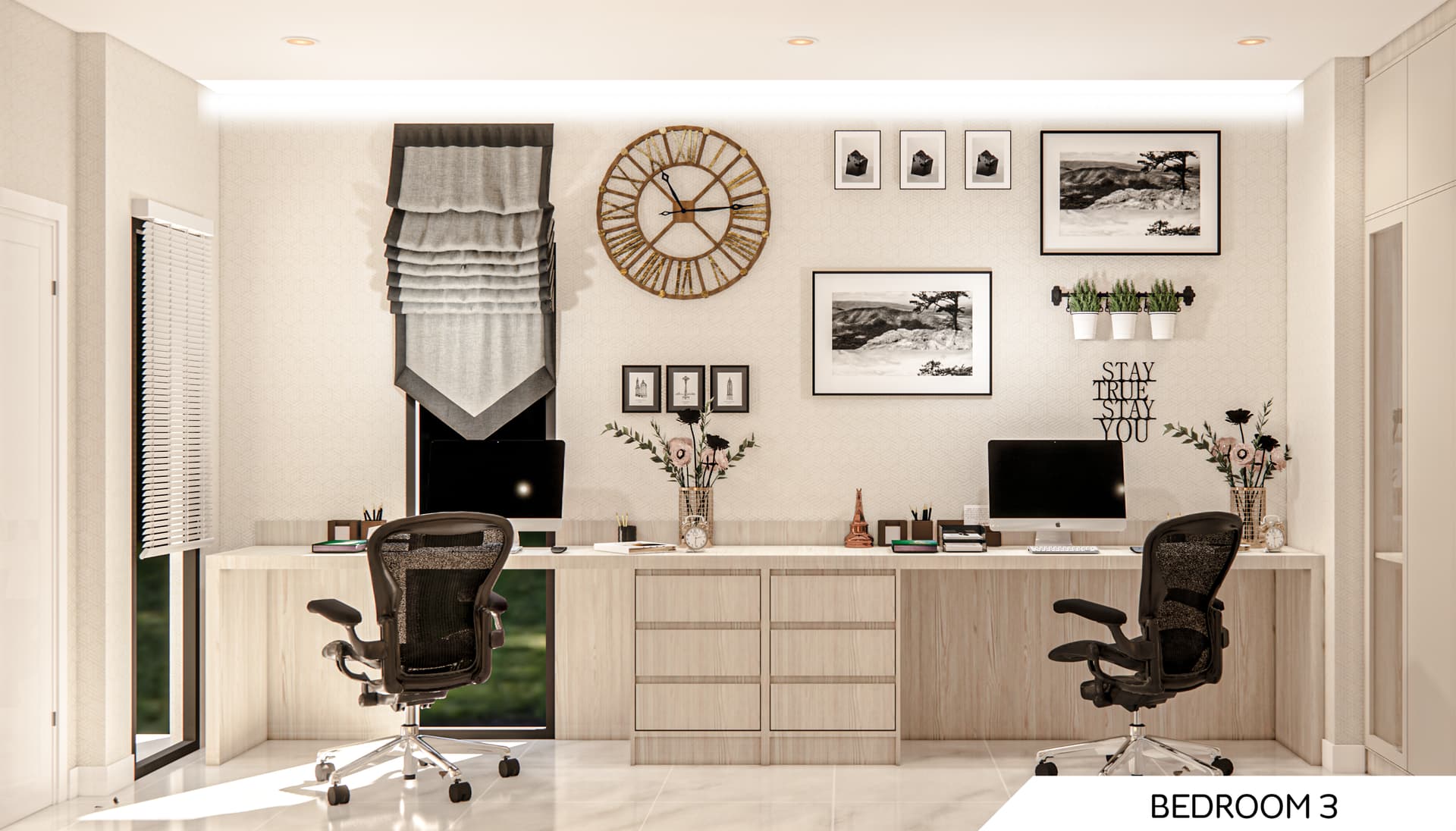 แบบ 3D บิ้วอิน บ้านสร้างเอง จรัญ 71 โดย CH Asset รูปที่ 24