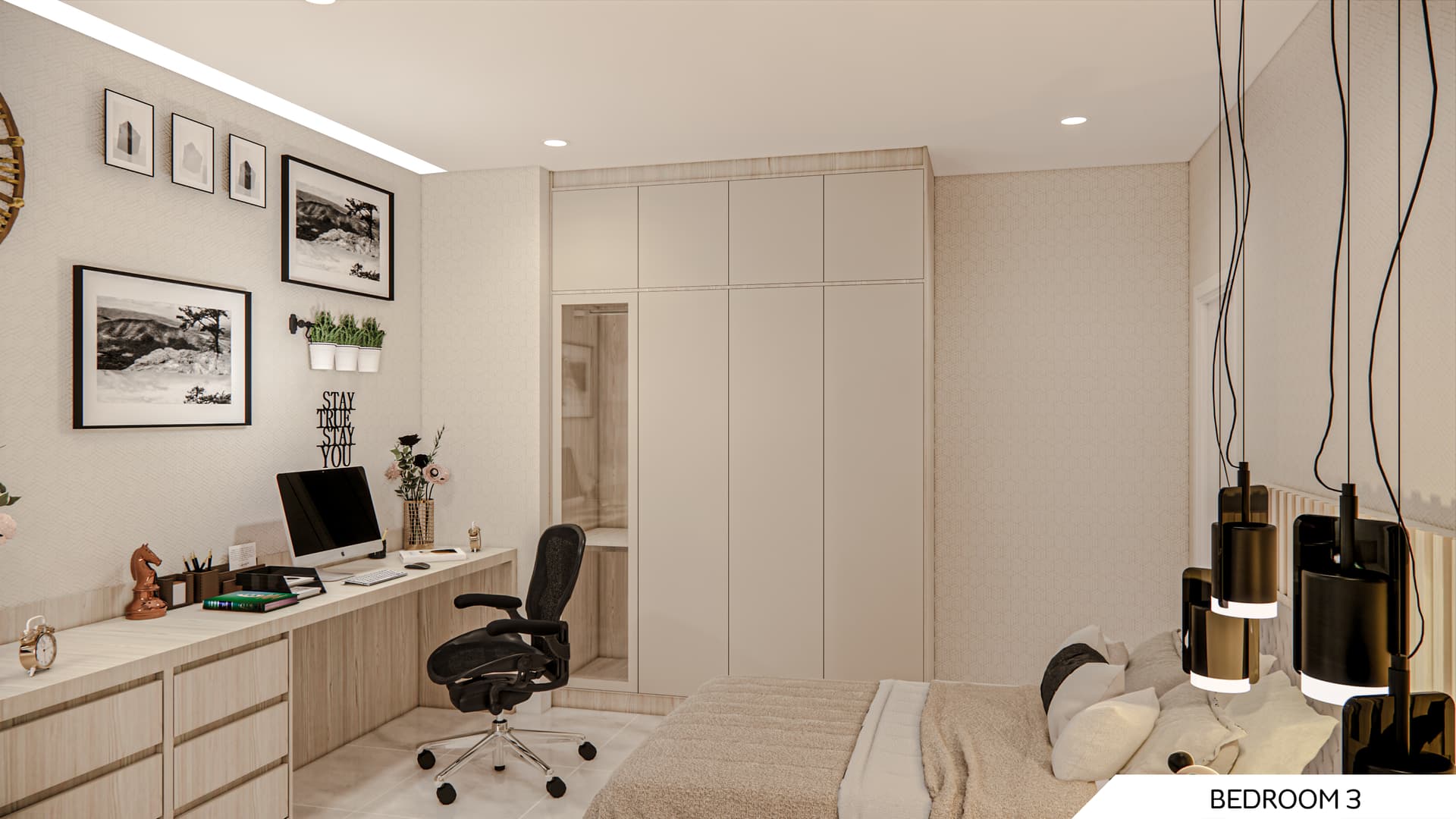 แบบ 3D บิ้วอิน บ้านสร้างเอง จรัญ 71 โดย CH Asset รูปที่ 25