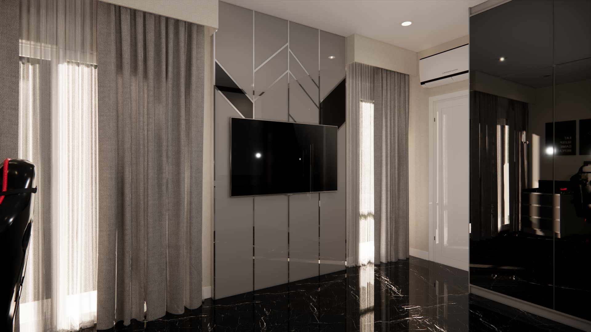 แบบ 3D บิ้วอิน บ้านสร้างเอง จรัญ 71 โดย CH Asset รูปที่ 26