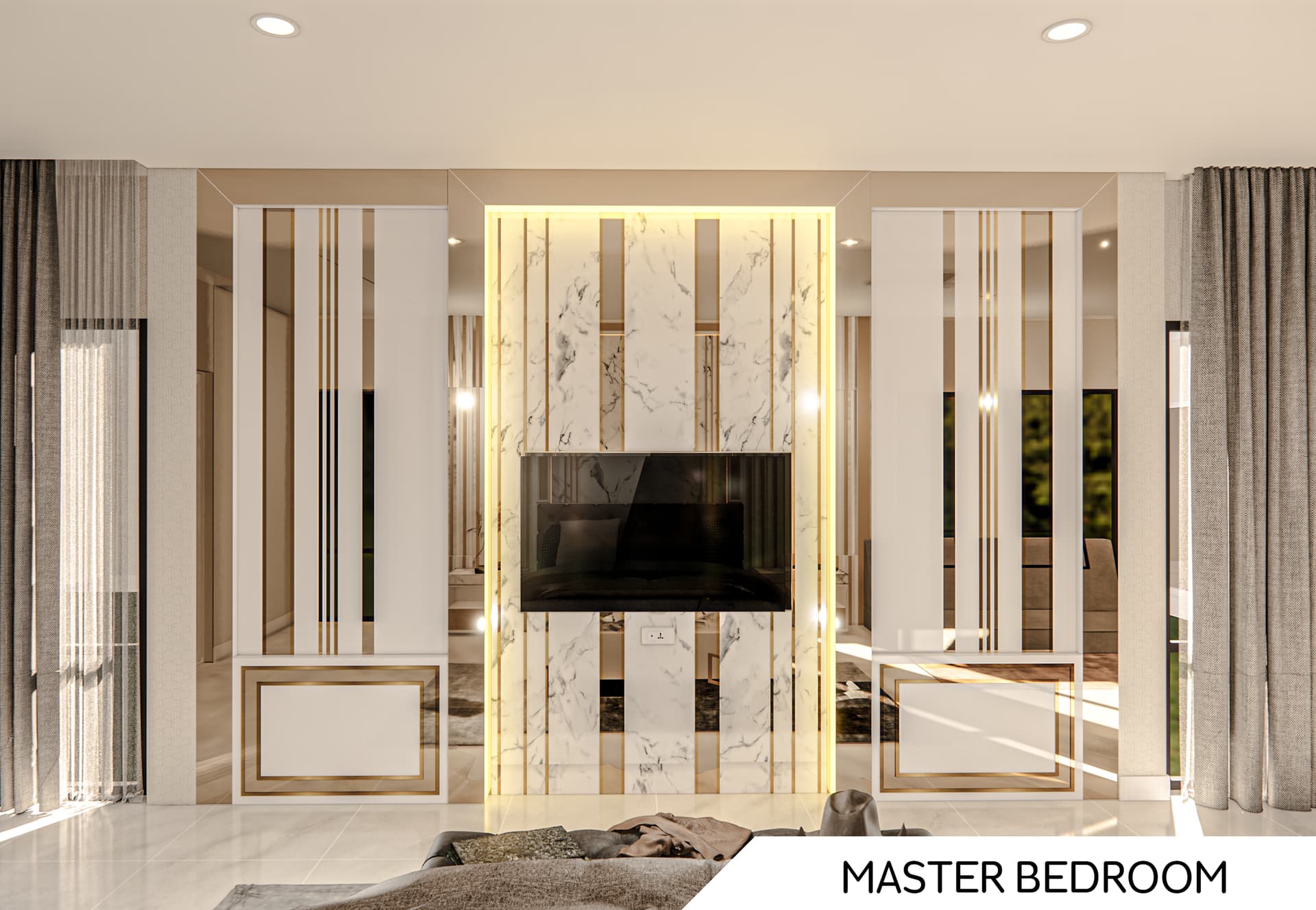 แบบ 3D บิ้วอิน บ้านสร้างเอง จรัญ 71 โดย CH Asset รูปที่ 32