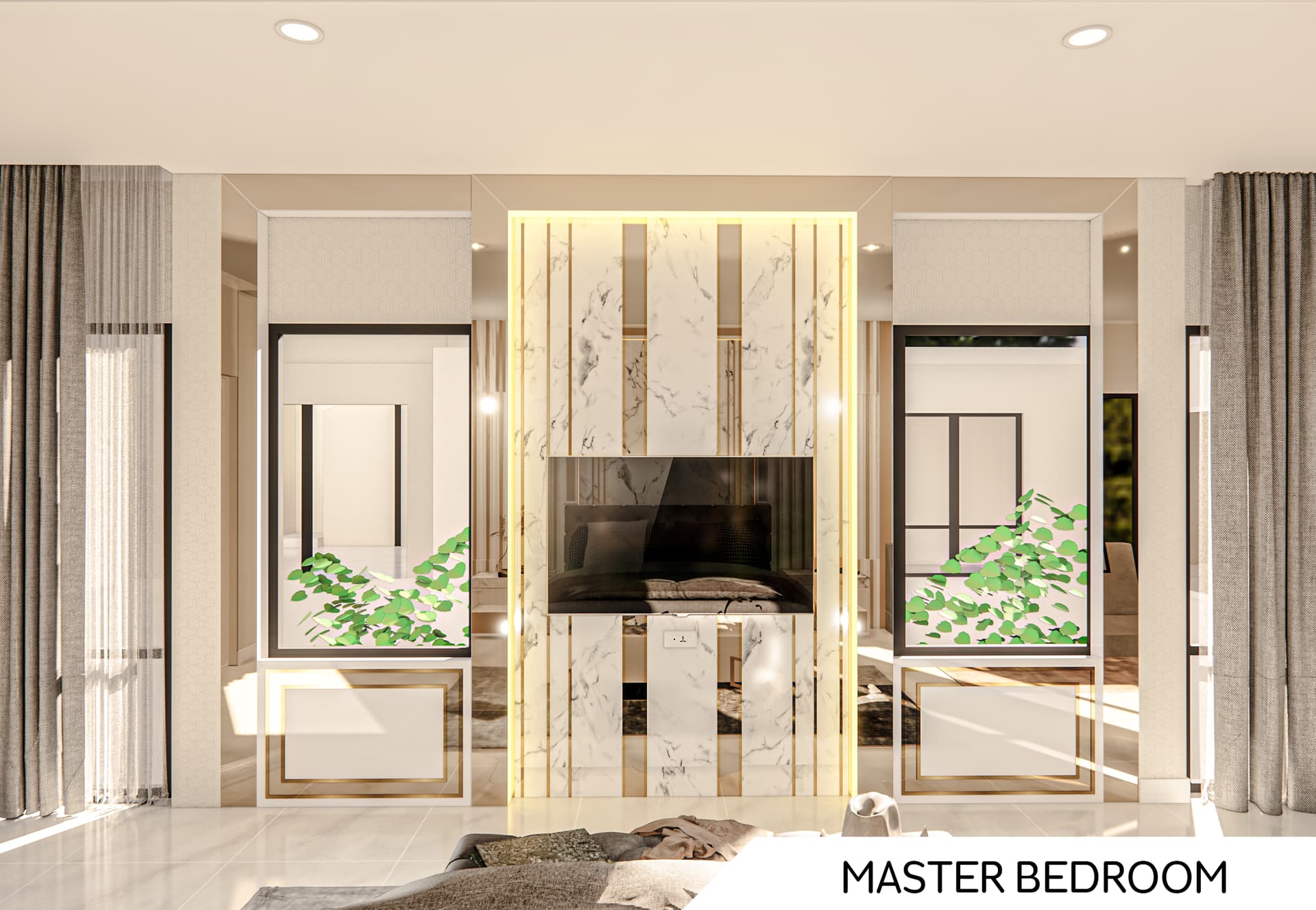 แบบ 3D บิ้วอิน บ้านสร้างเอง จรัญ 71 โดย CH Asset รูปที่ 33