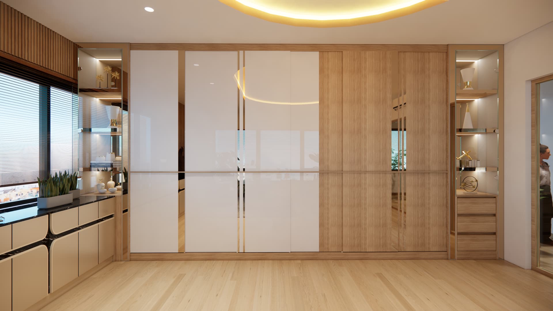 แบบ 3D บิ้วอิน ออฟฟิศ รามคำเเหง 164 โดย CH Asset รูปที่ 6