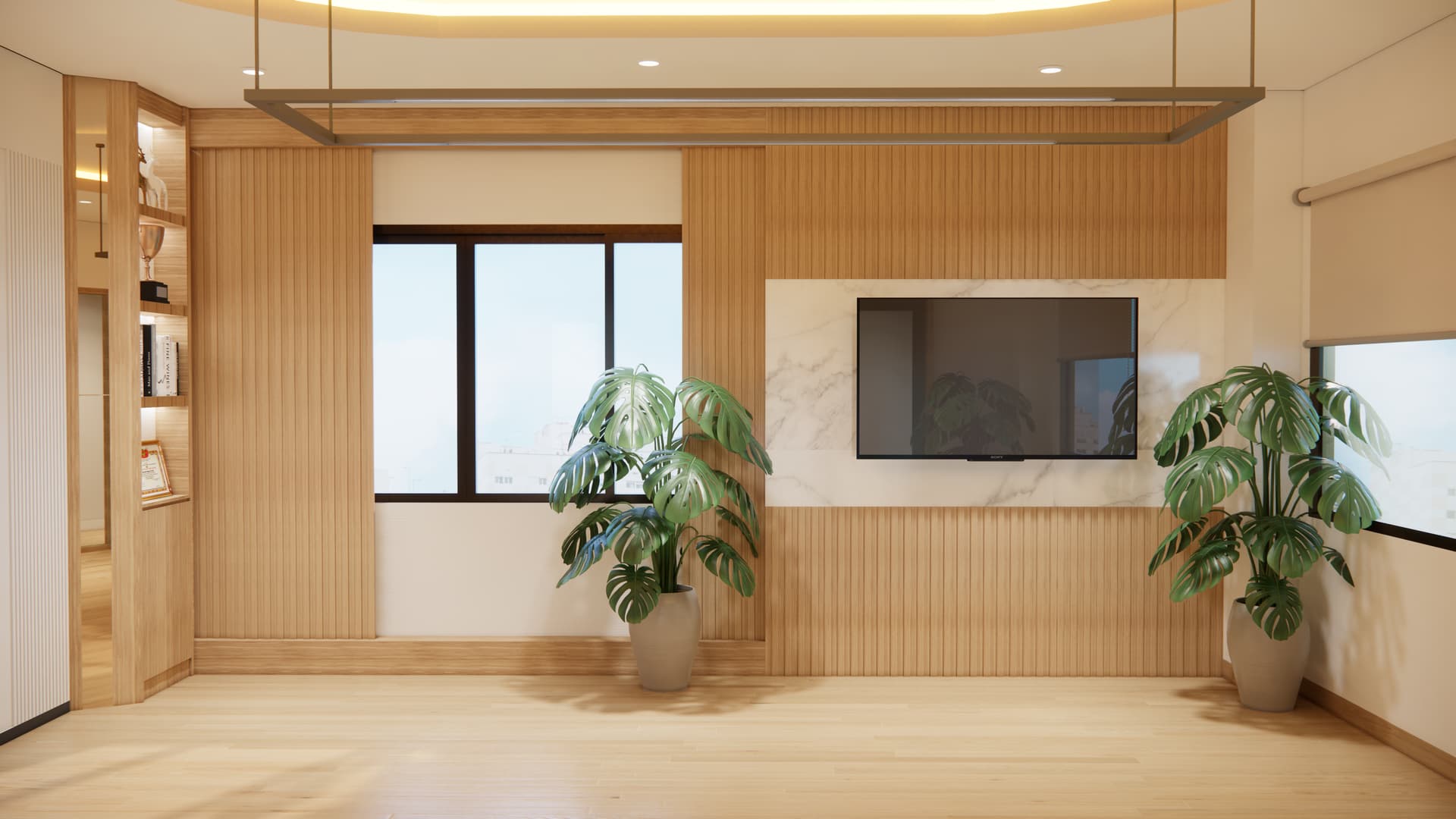 แบบ 3D บิ้วอิน ออฟฟิศ รามคำเเหง 164 โดย CH Asset รูปที่ 15