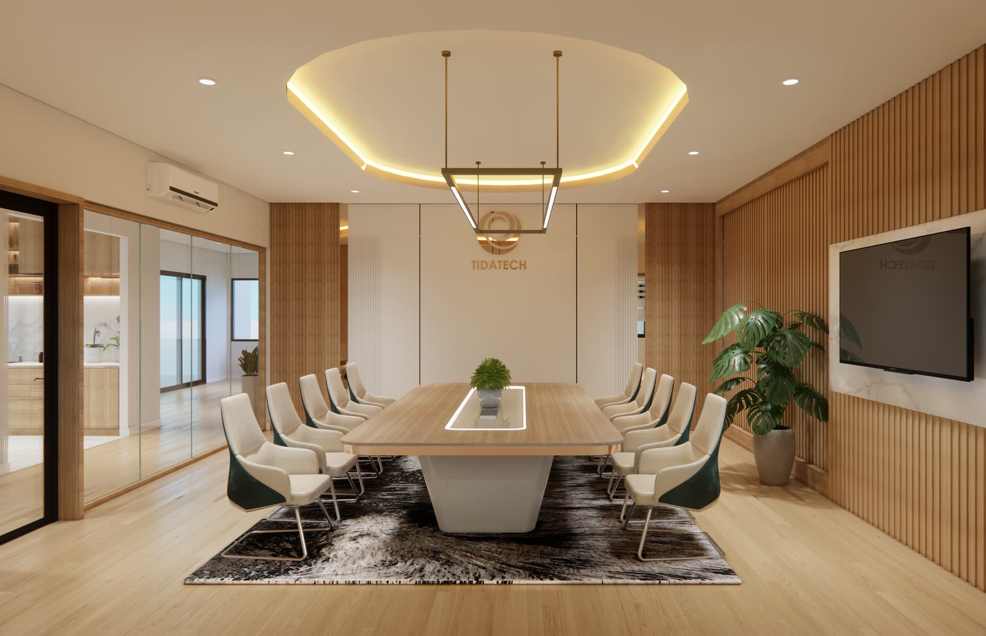 แบบ 3D บิ้วอิน ออฟฟิศ รามคำเเหง 164 โดย CH Asset รูปที่ 16