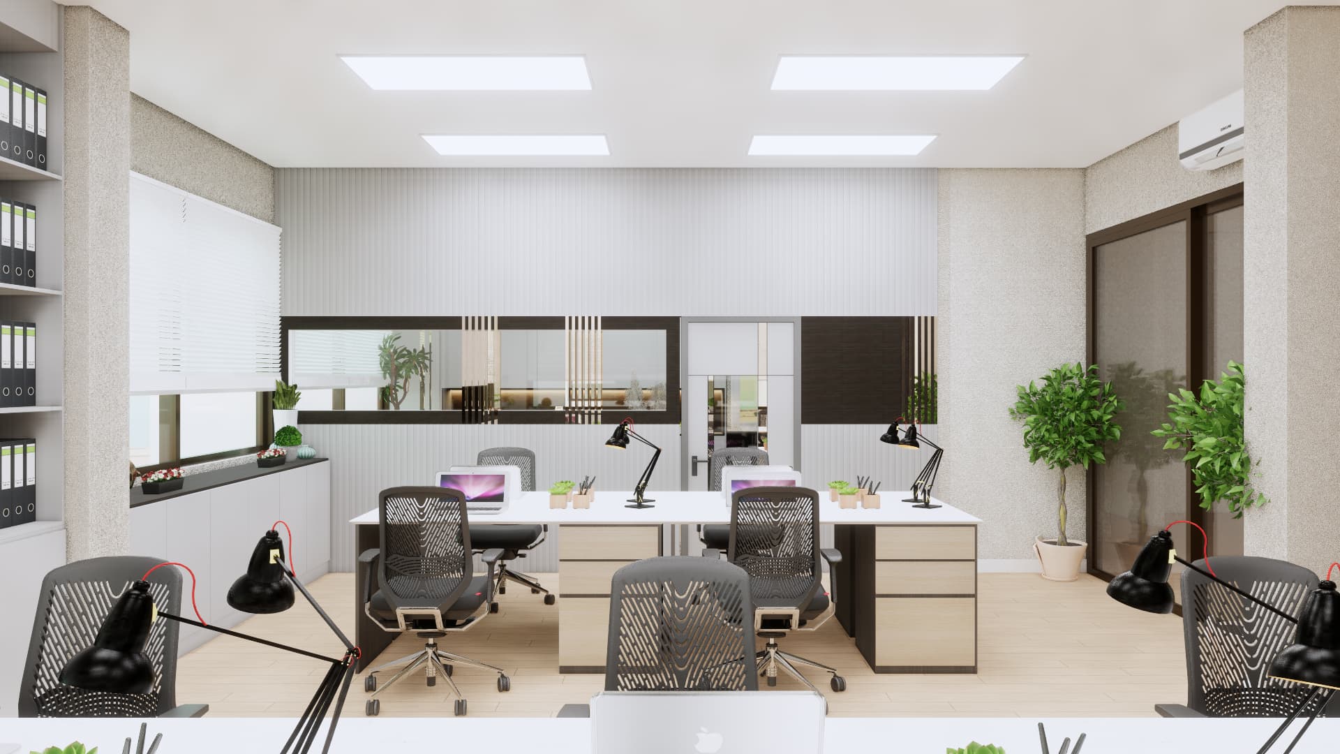 แบบ 3D บิ้วอิน ออฟฟิศ รามคำเเหง 164 โดย CH Asset รูปที่ 28