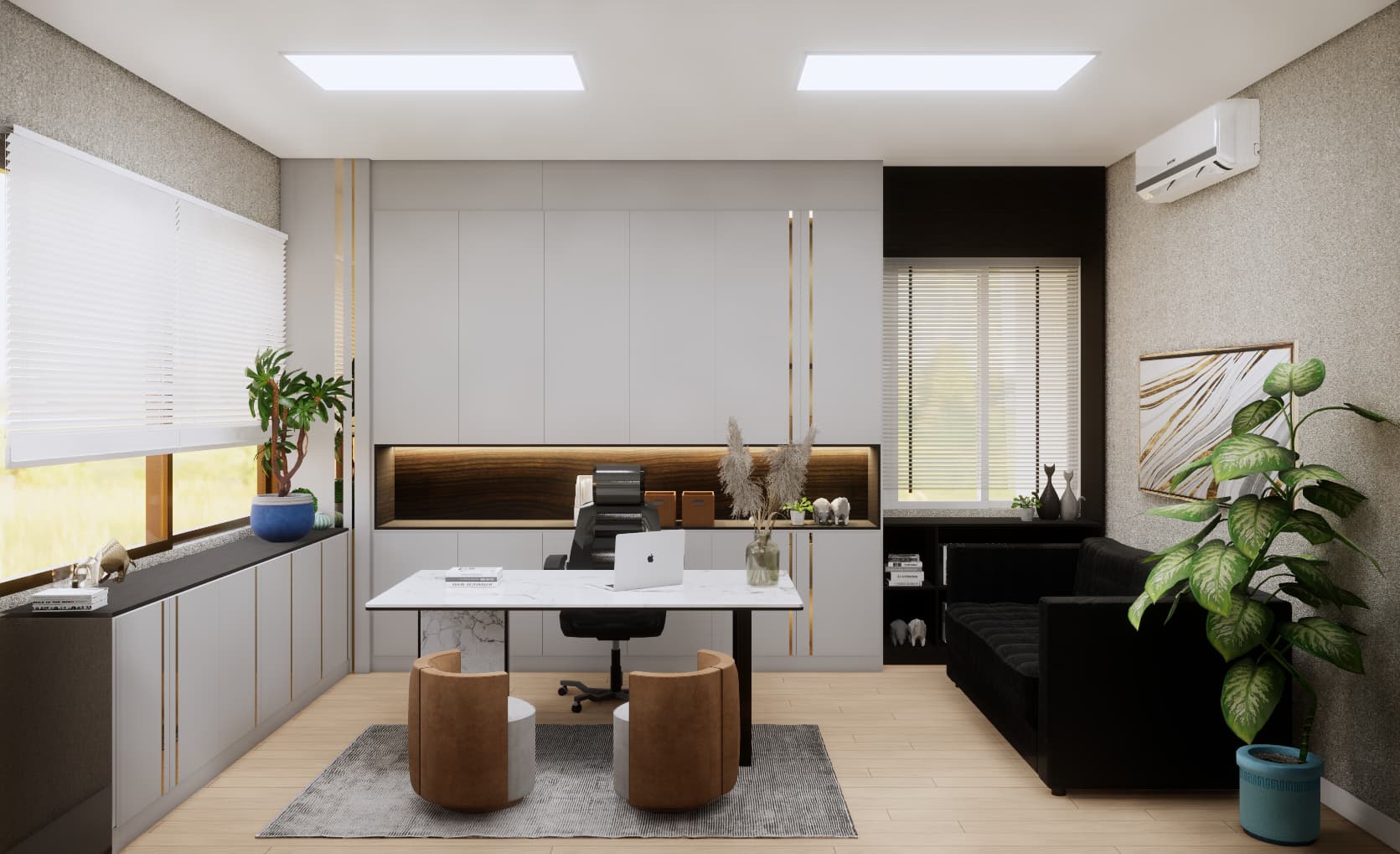 แบบ 3D บิ้วอิน ออฟฟิศ รามคำเเหง 164 โดย CH Asset รูปที่ 30
