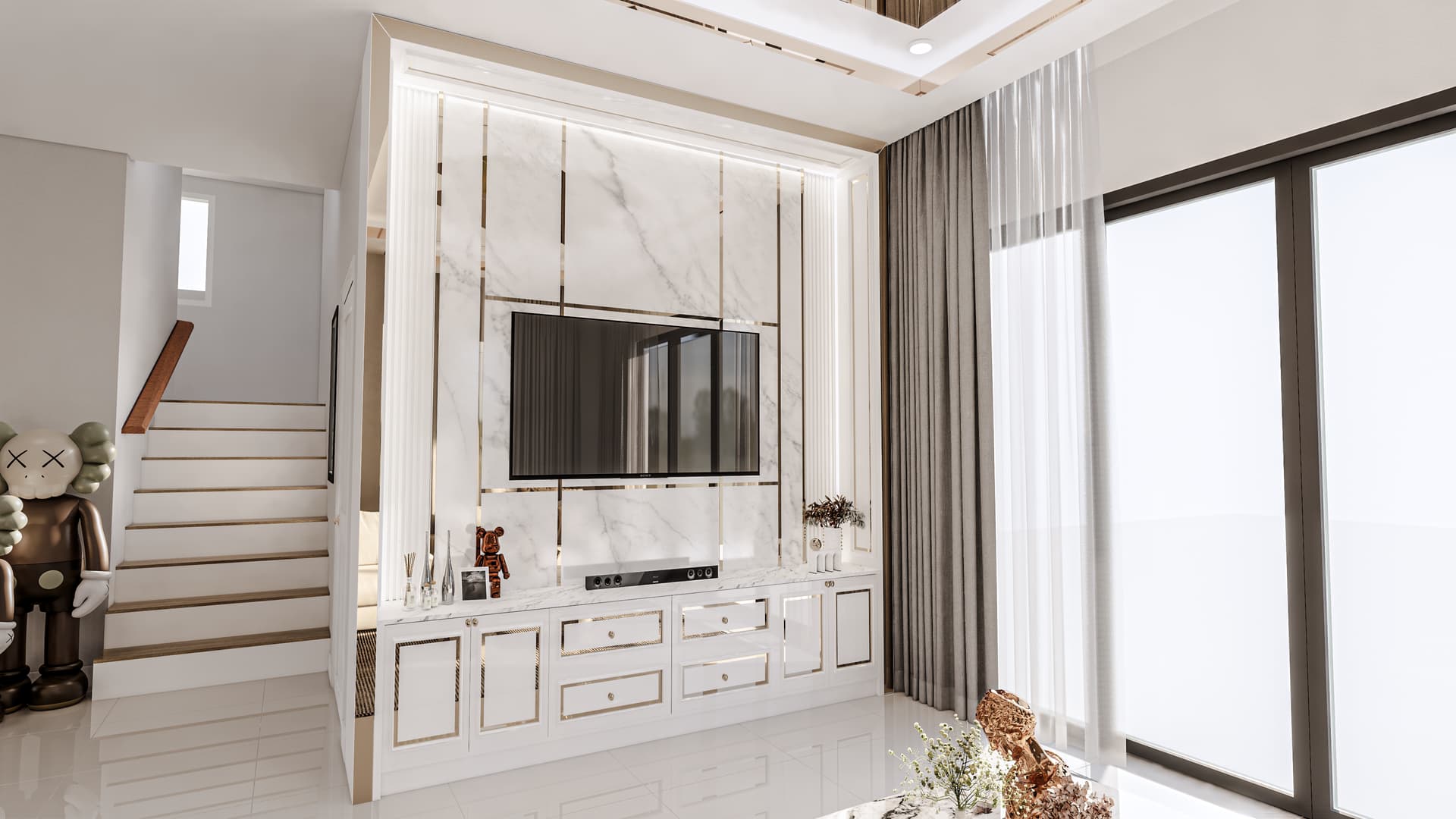 แบบ 3D บิ้วอิน แกรนด์ บริทาเนีย บางนา - สุวรรณภูมิ โดย CH Asset รูปที่ 2